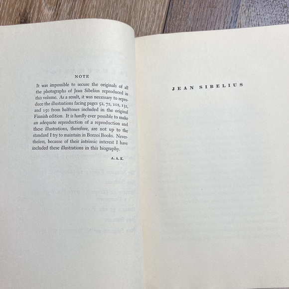Jean Sibelius His Life and Personality by Karl Ekman Hard Cover Vintage Book - Picture 8 of 16
